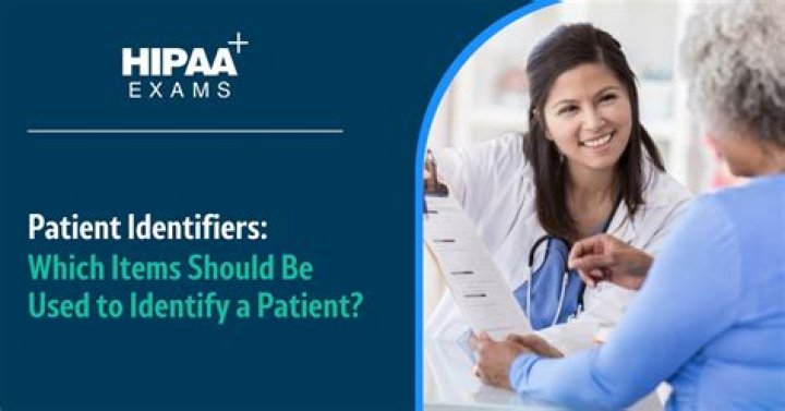What are the 5 patient identifiers?