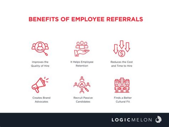 What are the advantages of employee referrals