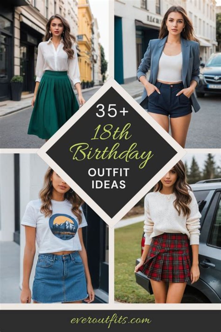 What can you wear on your 18th birthday?