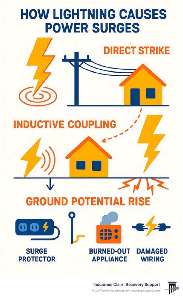 What causes a power line to arc?