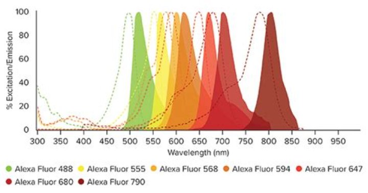 What color is Alexa Fluor 680?