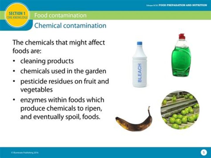 What could cause a chemical contamination