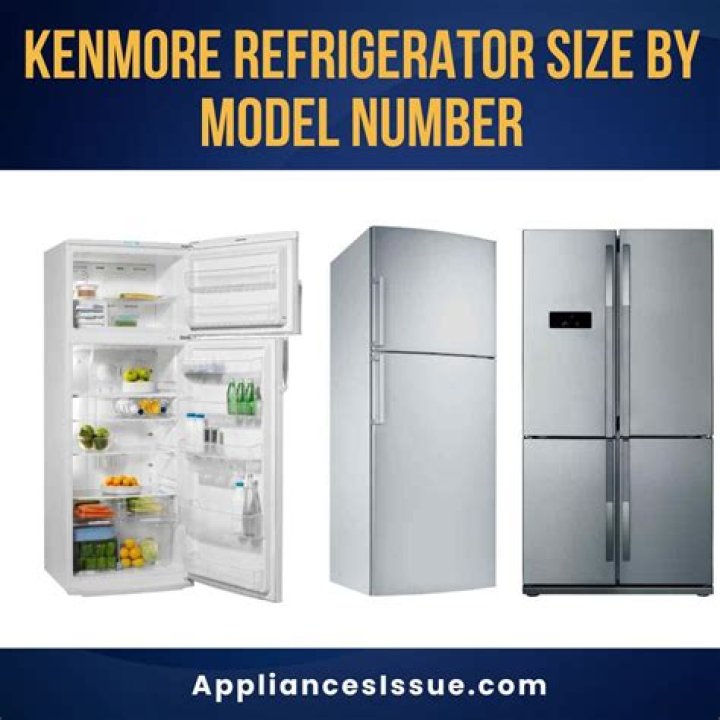 What cubic feet is my Kenmore refrigerator?