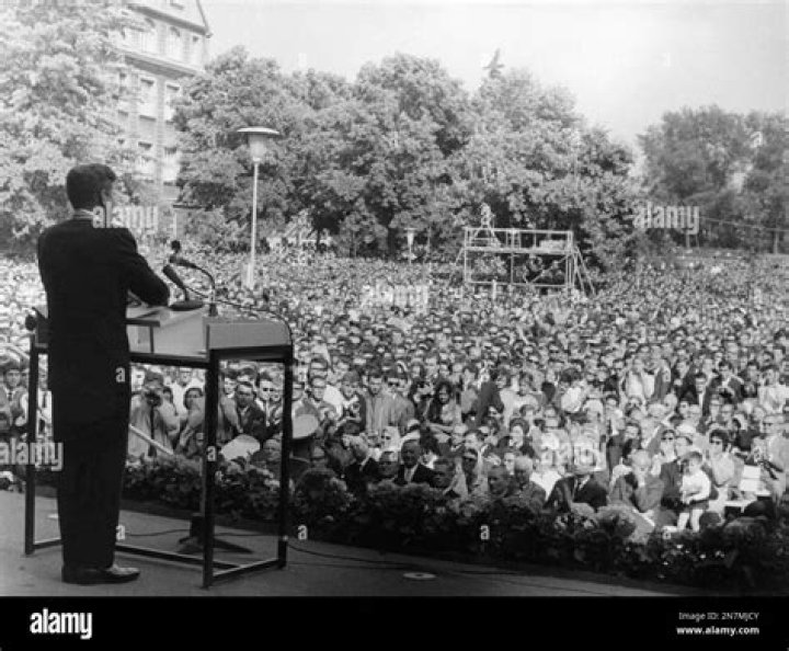 What did JFK declare himself on June 26 1963?