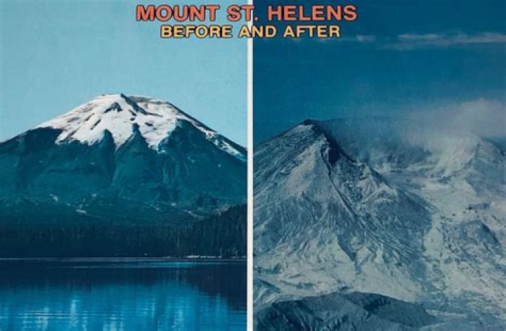 What did Mount Saint Helens do in 1980?