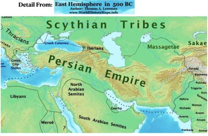 What did the Persians do in 480 BC?