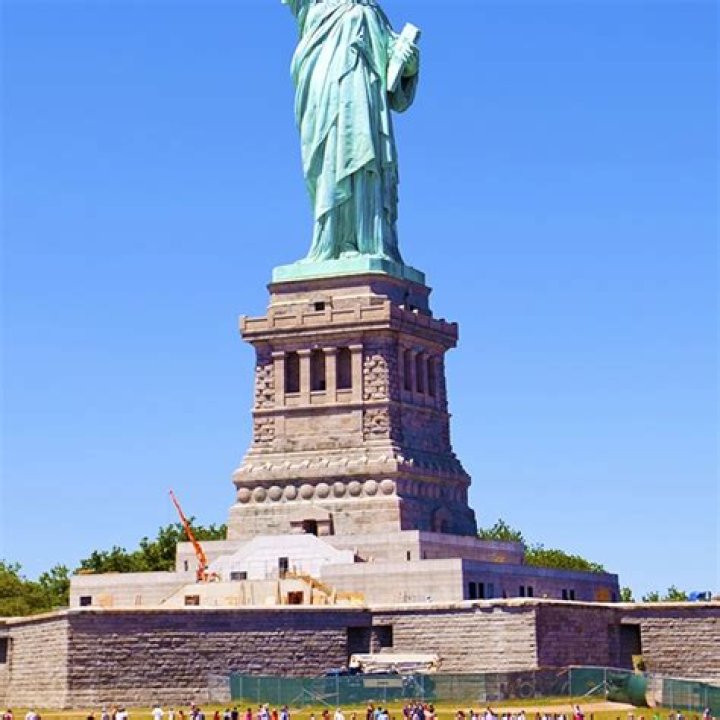 What direction is the Statue of Liberty facing?