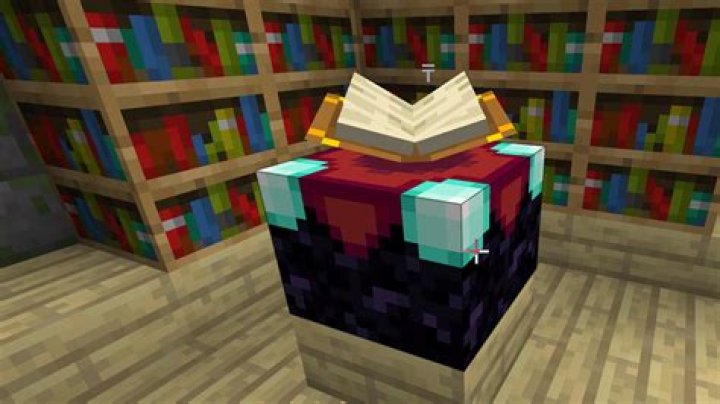 What do you put in a Enchantment table on Minecraft PE?