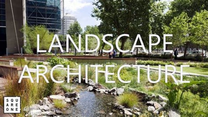 What does a landscape architecture do