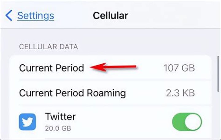 What does current data period mean?