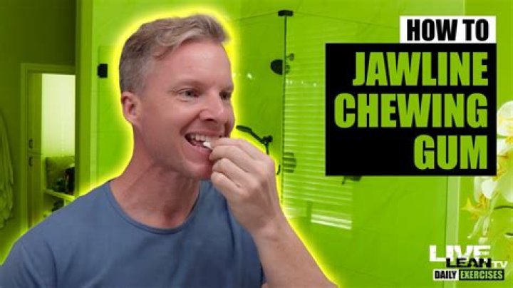 What does gum chewing do?