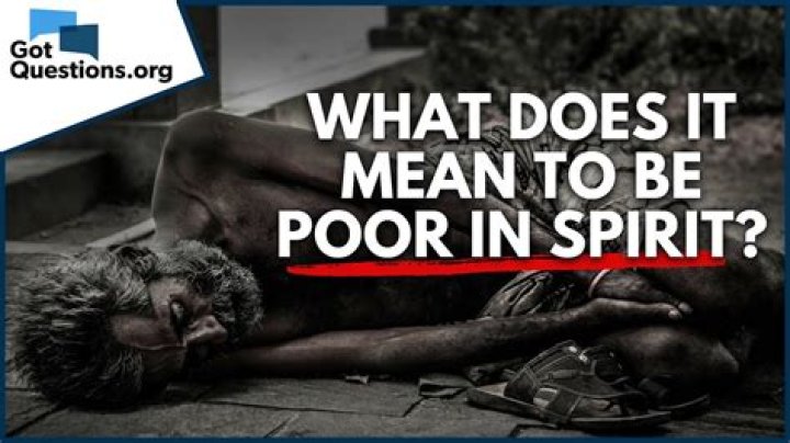 What does having a heavy spirit mean?