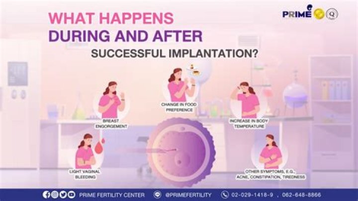 What does implantation pinching feel like?