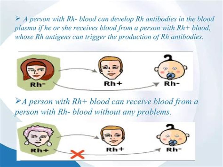What does Rh positive indicate?