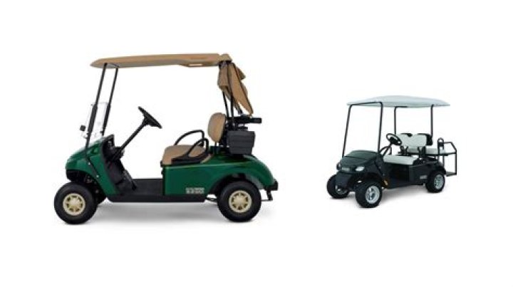 What does TXT mean on a golf cart