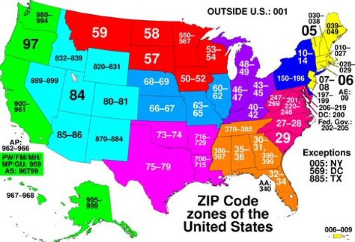 What is a 7 number zip code?