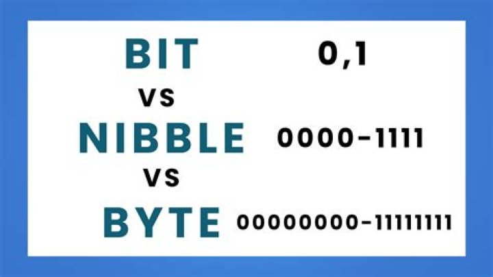 What is a bit explain nibble byte word and word length?