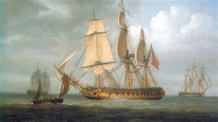 What is a fast sailing warship called?