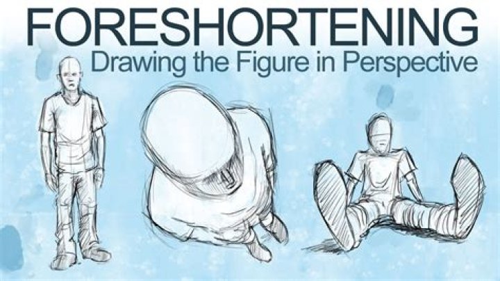 What is a foreshortened view?