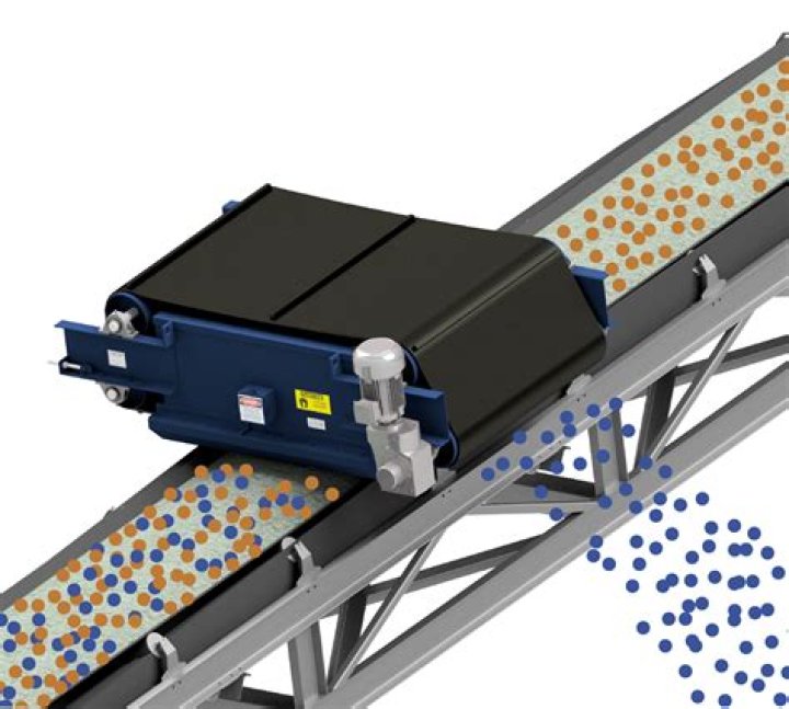 What is a magnetic separator used for?
