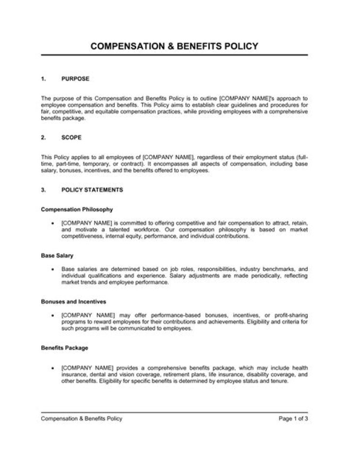 What is a medical benefit policy?