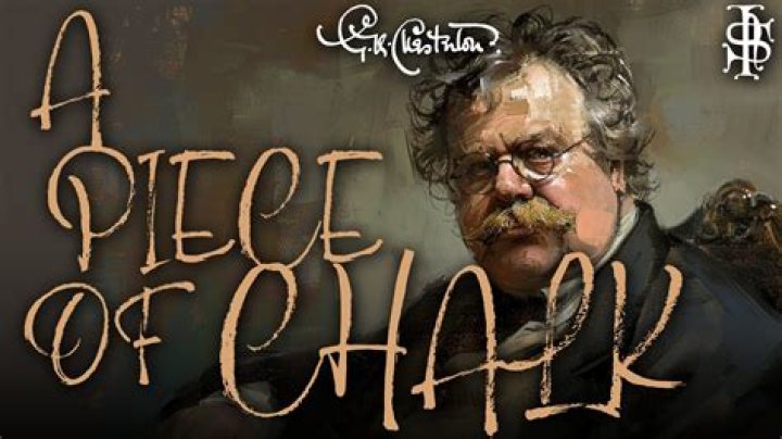 What is A Piece of Chalk by GK Chesterton summary?