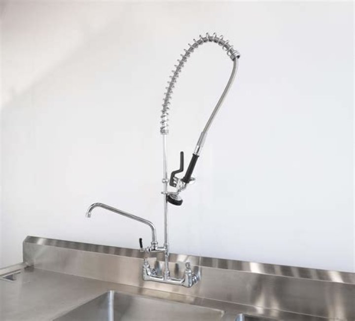 What is a pre-rinse faucet?