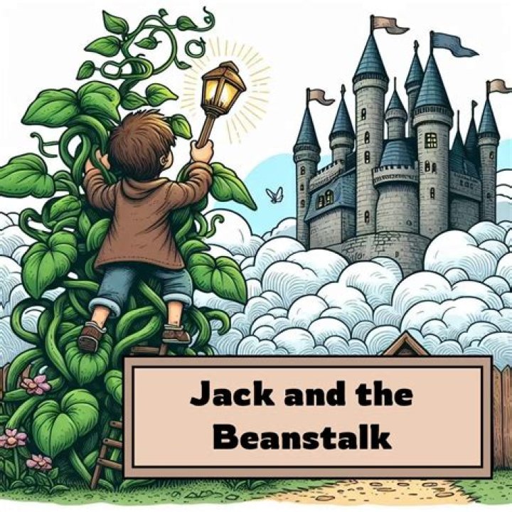 What is a short summary of Jack and the Beanstalk?