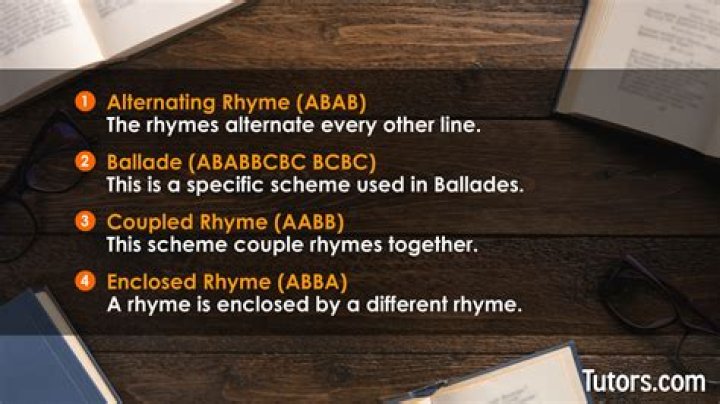 What is an example of Abcb rhyme scheme?