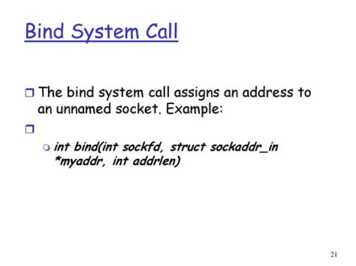 What is BIND used for?