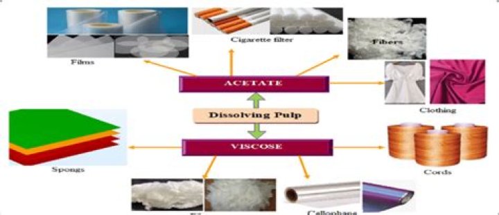 What is dissolving pulp used for?
