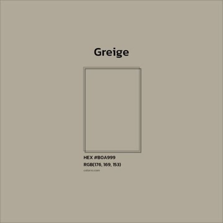 What is greige color