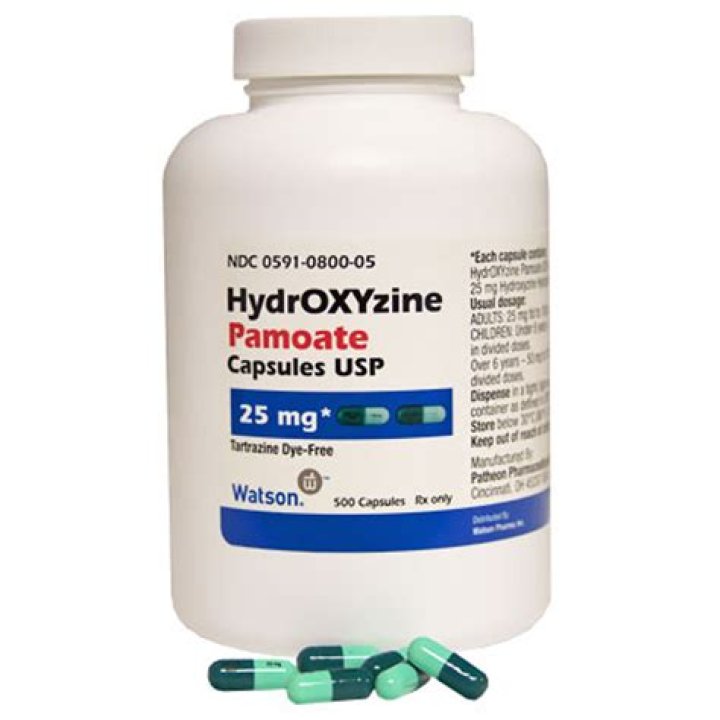 What is hydroxyzine used for?