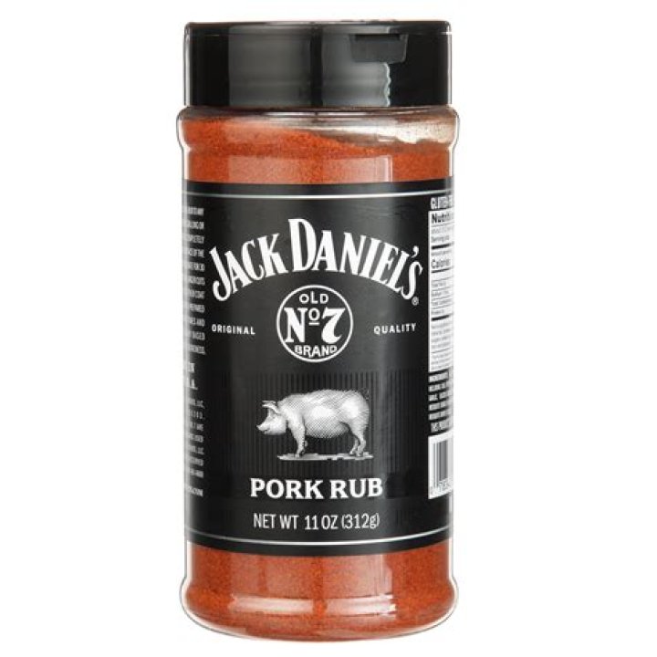 What is in Jack Daniels pork rub?