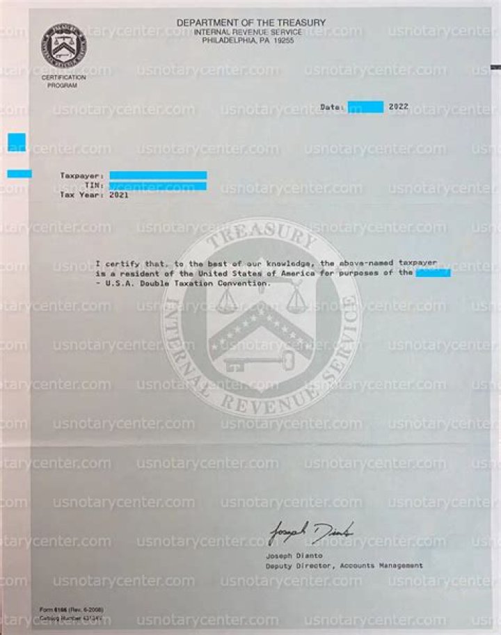 What is IRS certification