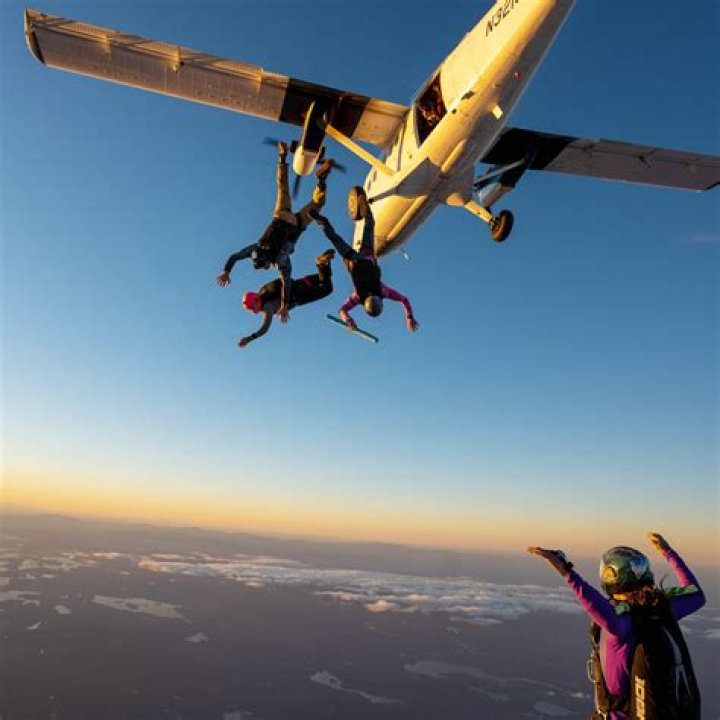 What is it called when you skydive?