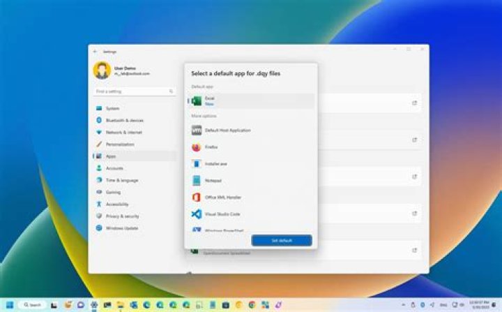 What is meant by default settings?