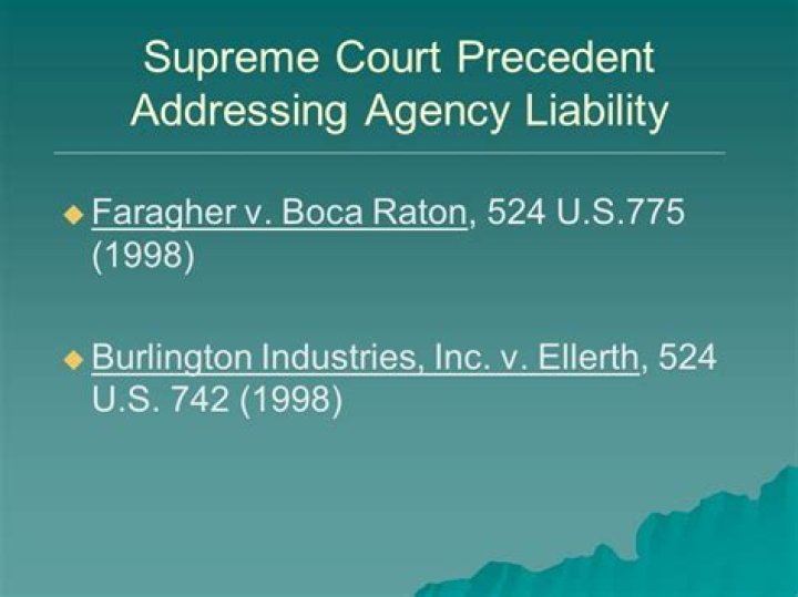 What is meant by the affirmative defense as noted in Faragher v city of Boca Raton 524 us 775 1998)?