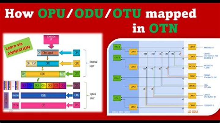 What is ODU and OTU?