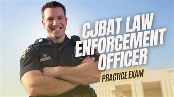 What is on the law enforcement exam