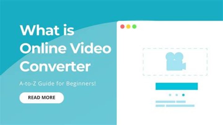 What is online video converter?