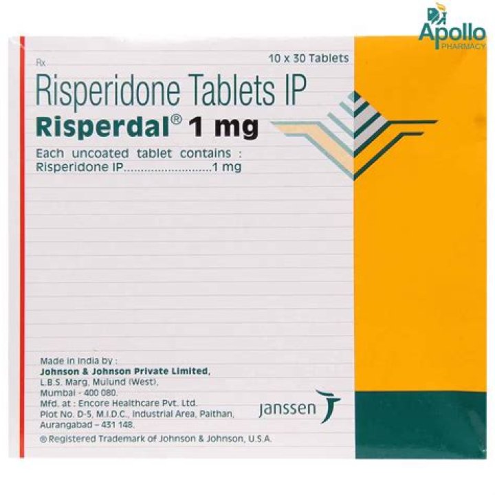 What is risperidone 1 mg used for?