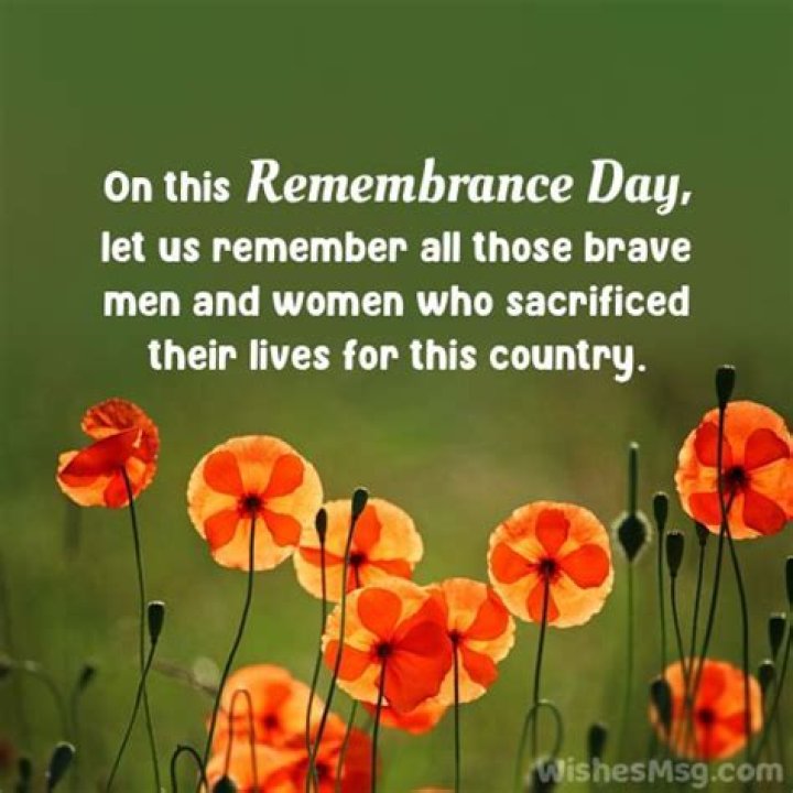 What is the best remembrance message?