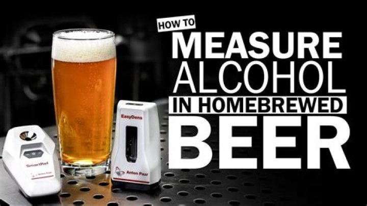 What is the best way to measure alcohol content?