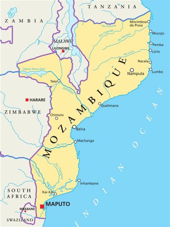 What is the capital of Mozambique Africa?