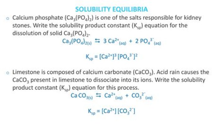 What is the correct expression for the solubility product constant for calcium phosphate?