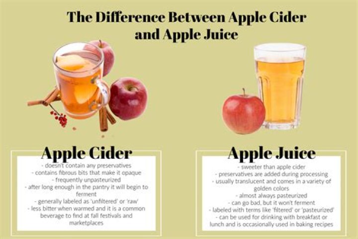 What is the difference between apple cider vinegar and unfiltered apple cider vinegar?
