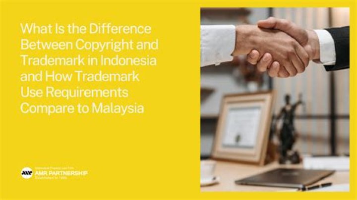 What is the difference between copyright and trademark?