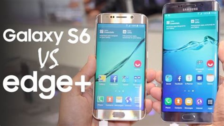 What is the difference between Samsung Galaxy S6 edge and S6 Edge Plus?