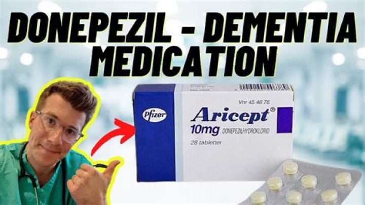 What is the drug donepezil used for